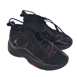 Jordan True Flight Black Red Sneakers Boys 11C